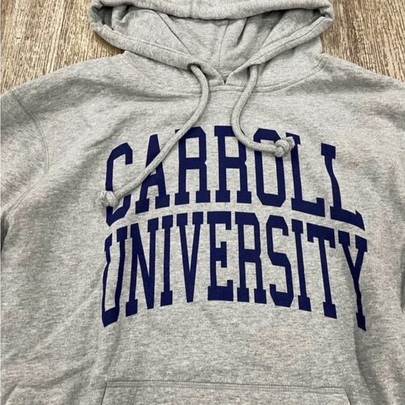 $40 - NWT 47 Carroll University Hooded Sweatshirt - Picture 5 of 5